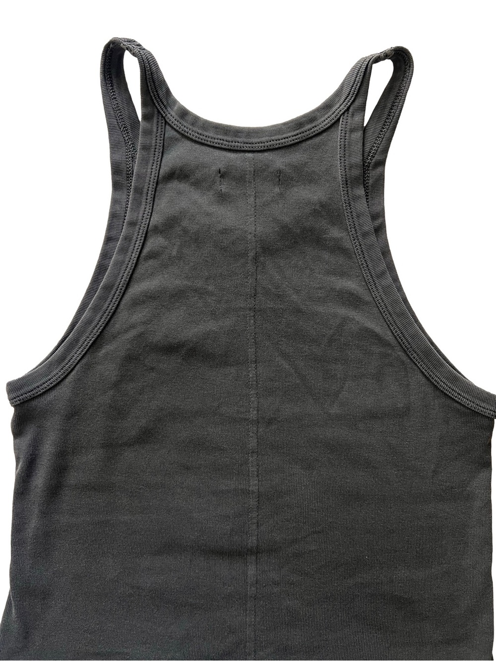 Rowan Pruitt Racerback Ribbed Tank Top - Size Large - Picture 7 of 9